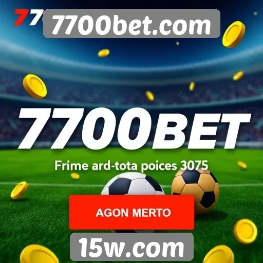 Promoções e bônus oferecidos pelo 7700bet.com