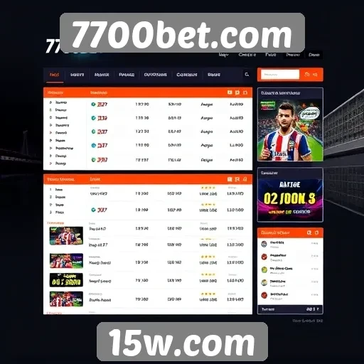 Interface do usuário e experiência no site 7700bet